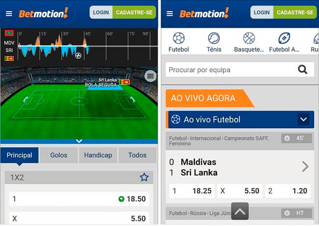 Betmotion app