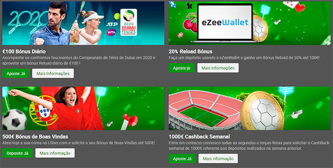 LSbet promoções