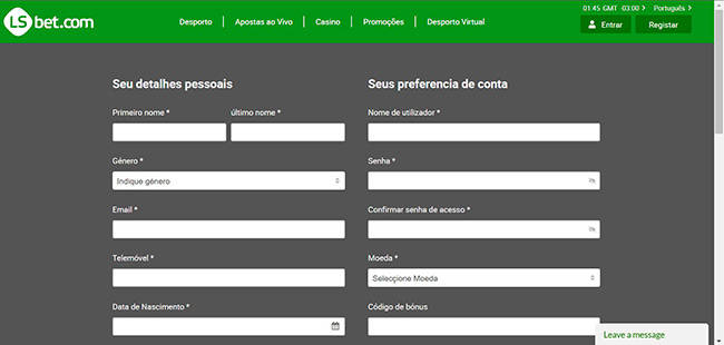 Preencher com seus dados