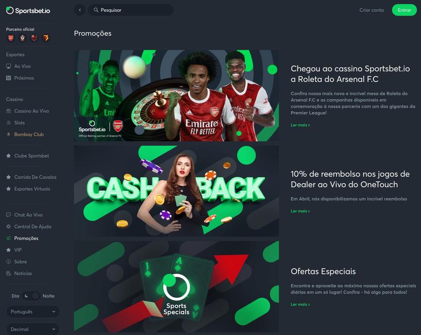 Ofertas de Boas-vindas